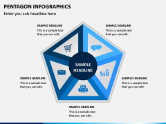 Pentagon Infographics PPT Slide 1