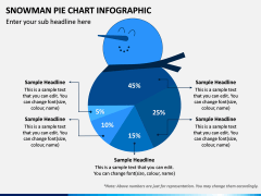 Snowman Pie Chart PPT Slide 3