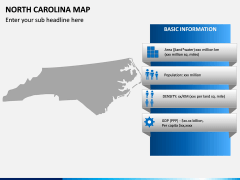 North Carolina Map PPT Slide 4
