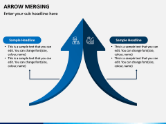 Arrow Merging PPT Slide 1