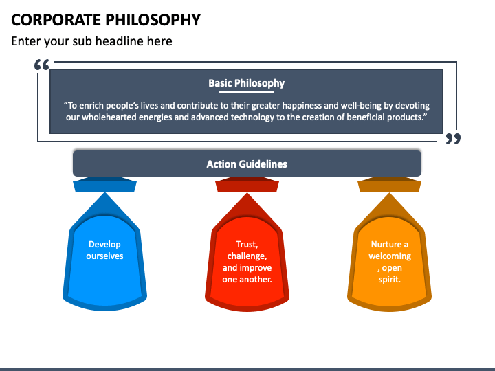 Corporate Philosophy PPT Slide 1