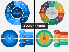 Strategy Wheel PPT Cover Slide