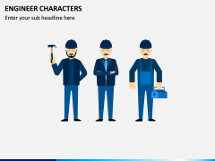 Engineer Characters PPT Slide 1