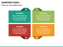 Quarterly Goals PPT Slide 6