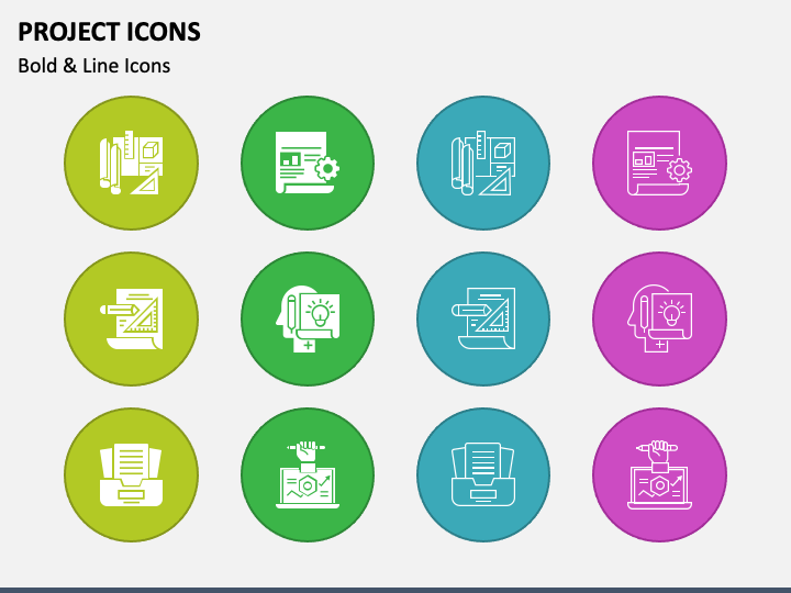 Project Icons PPT Slide 1
