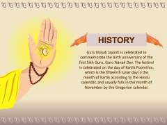Guru Nanak Jayanti Free PPT Slide 2