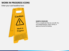 Work in Progress (WIP) Icons PPT Slide 8