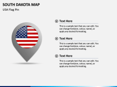South Dakota Map PPT Slide 5