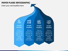 Paper Plane Infographic PPT Slide 5