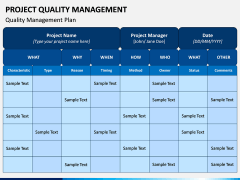 Project Quality Management PPT Slide 7