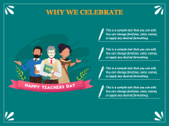 Teachers Day in India Free PPT Slide 3