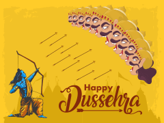 Dussehra (Vijayadashami) Free PPT Slide 1
