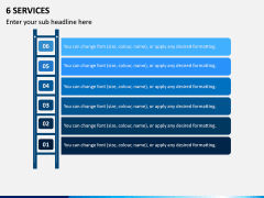 6 Services PPT Slide 1