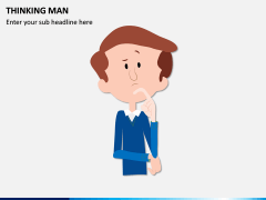 Thinking Man PPT Slide 1