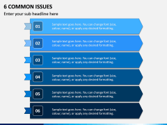 6 Common Issues PPT Slide 1