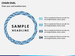 Chain Oval PPT Slide 8