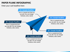 Paper Plane Infographic PPT Slide 2