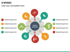 8 Spokes PPT Slide 2