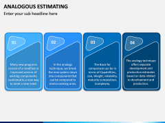 Analogous Estimating PPT Slide 4