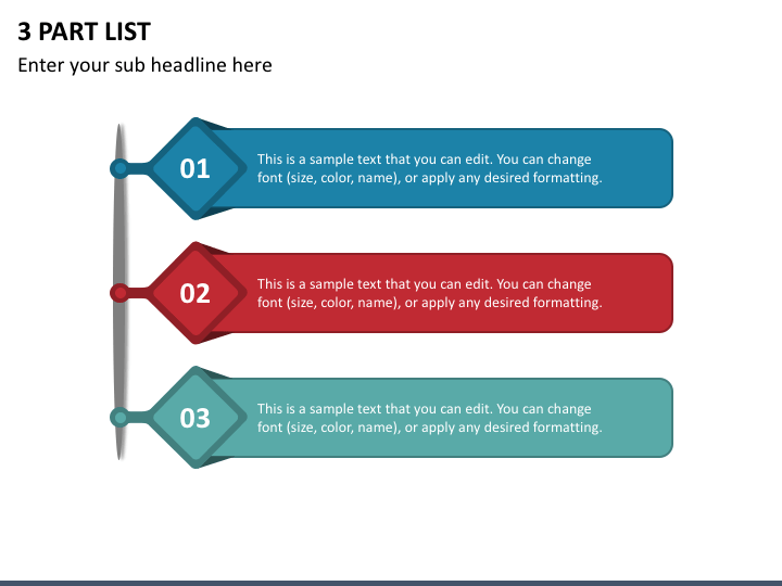 3 Part List Slide 1
