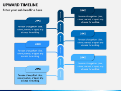 Upward Timeline PPT Slide 5