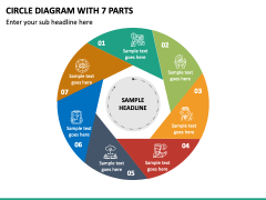 Circle Diagram With 7 Parts PPT Slide 2