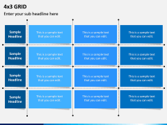 4x3 Grid PPT Slide 1