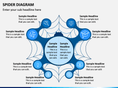 Spider Diagram PPT Slide 5