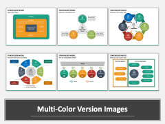 Stakeholder Model PPT Multicolor Combined