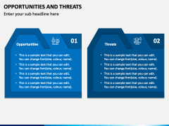 Opportunities and Threats PPT Slide 1