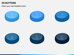 3d Buttons PPT Slide 5