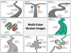Curved Path Multicolor Combined