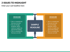 2 Issues to Highlight PPT Slide 2