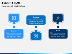 3 Months Plan PPT Slide 4