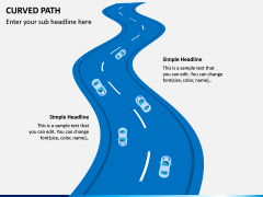 Curved Path PPT Slide 6