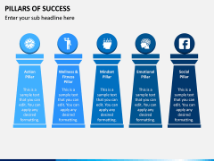 Pillars of Success PPT Slide 3