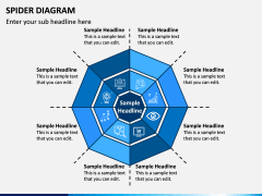 Spider Diagram PPT Slide 7