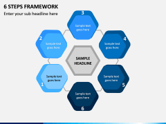 6 Steps Framework PPT Slide 1