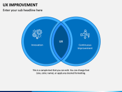 UX Improvement PPT Slide 1
