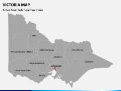 Victoria Map PPT Slide 2