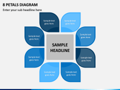8 Petals Diagram PPT Slide 1