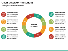 Circle Diagram – 8 Sections PPT Slide 2
