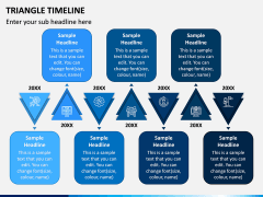 Triangle Timeline PPT Slide 2
