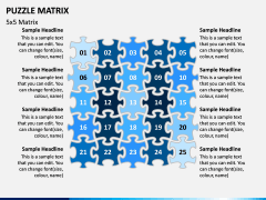 Puzzle Matrix PPT Slide 8
