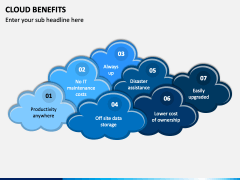 Cloud Benefits PPT Slide 1