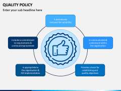 Quality Policy PPT Slide 1
