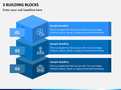 3 Building Blocks PPT Slide 1