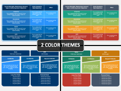 12 Month Career Plan PPT Cover Slide