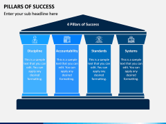 Pillars of Success PPT Slide 4