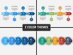 Linear Timeline PPT Cover Slide